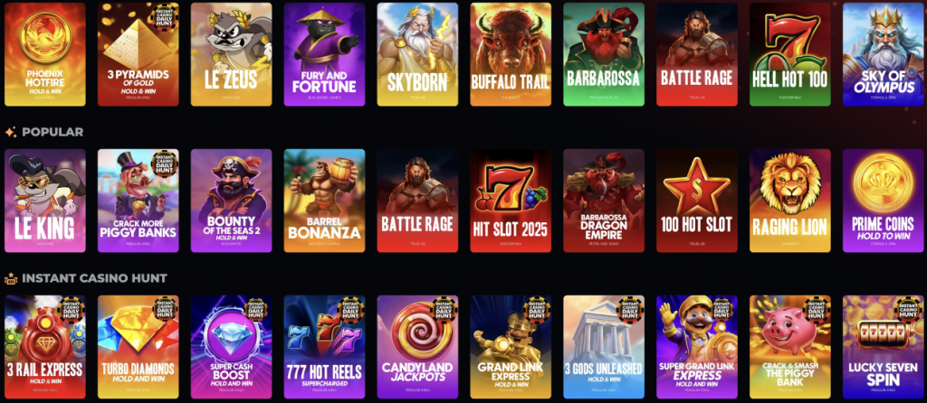 instantcasino slots casino